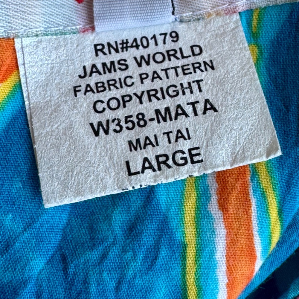 Jam World Tropical Patchwork Floral Sundress Ruff… - image 4